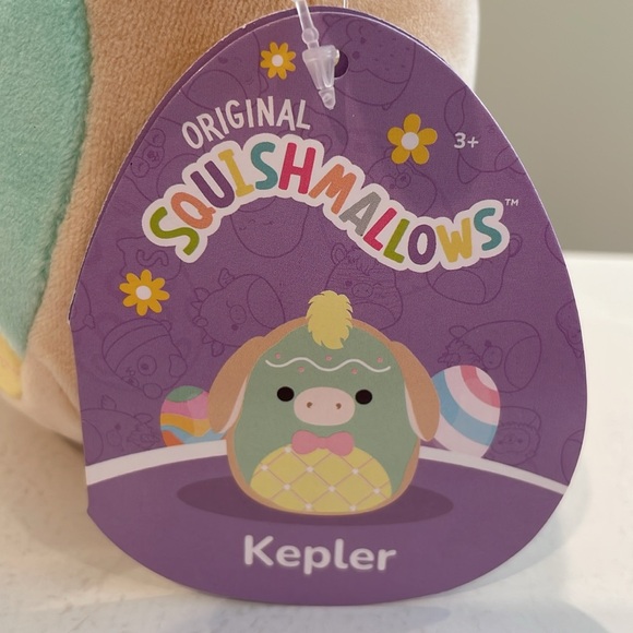 NWT 5” Kepler the Cookie Donkey Easter Squishmallow - Picture 4 of 5